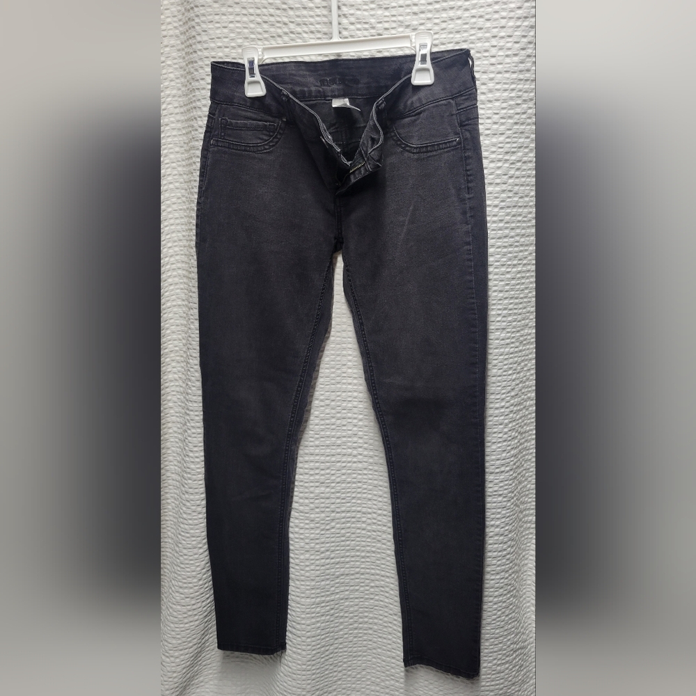 Maurices Faded Black Skinny Jeans For Women